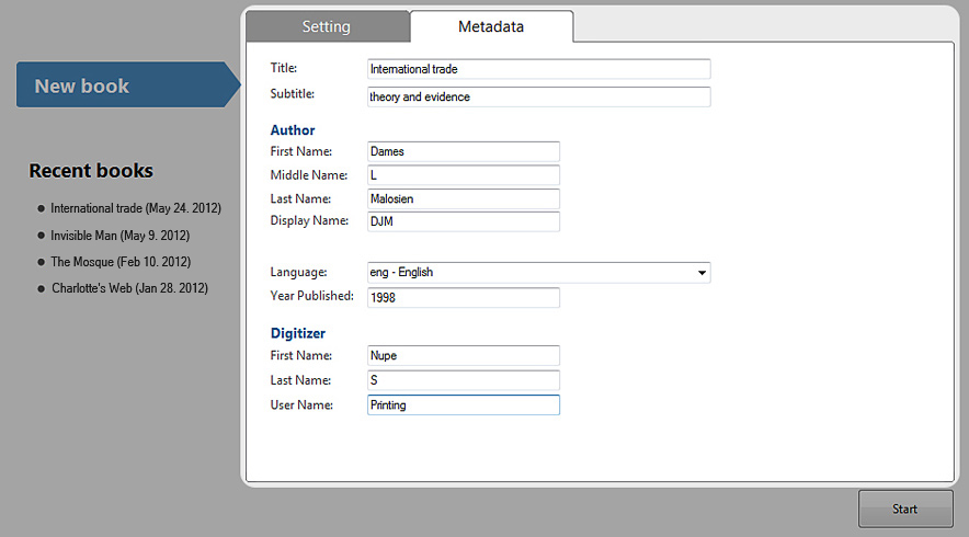 Metadata