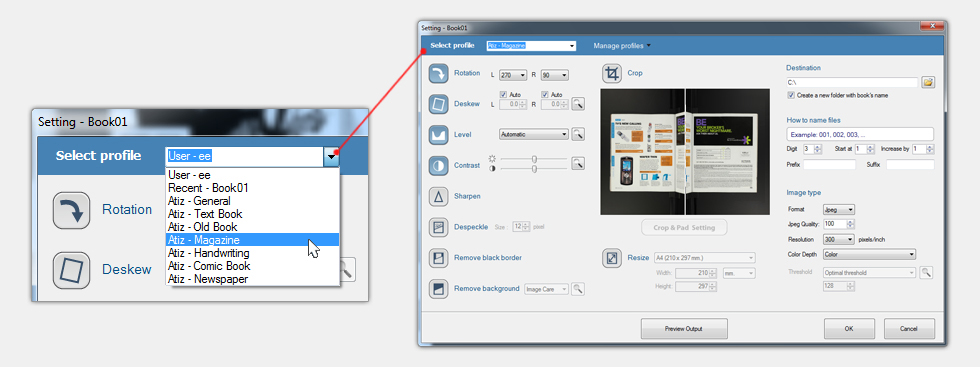 Batch Processing and Book Profiling