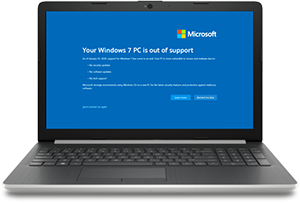 BookDrive Software ended support Windows 7