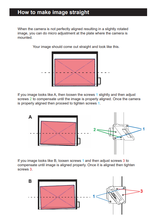 make image straight